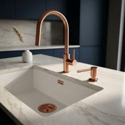 pure-sink-elite-steel-shine-soap-dispenser-pvd-copper